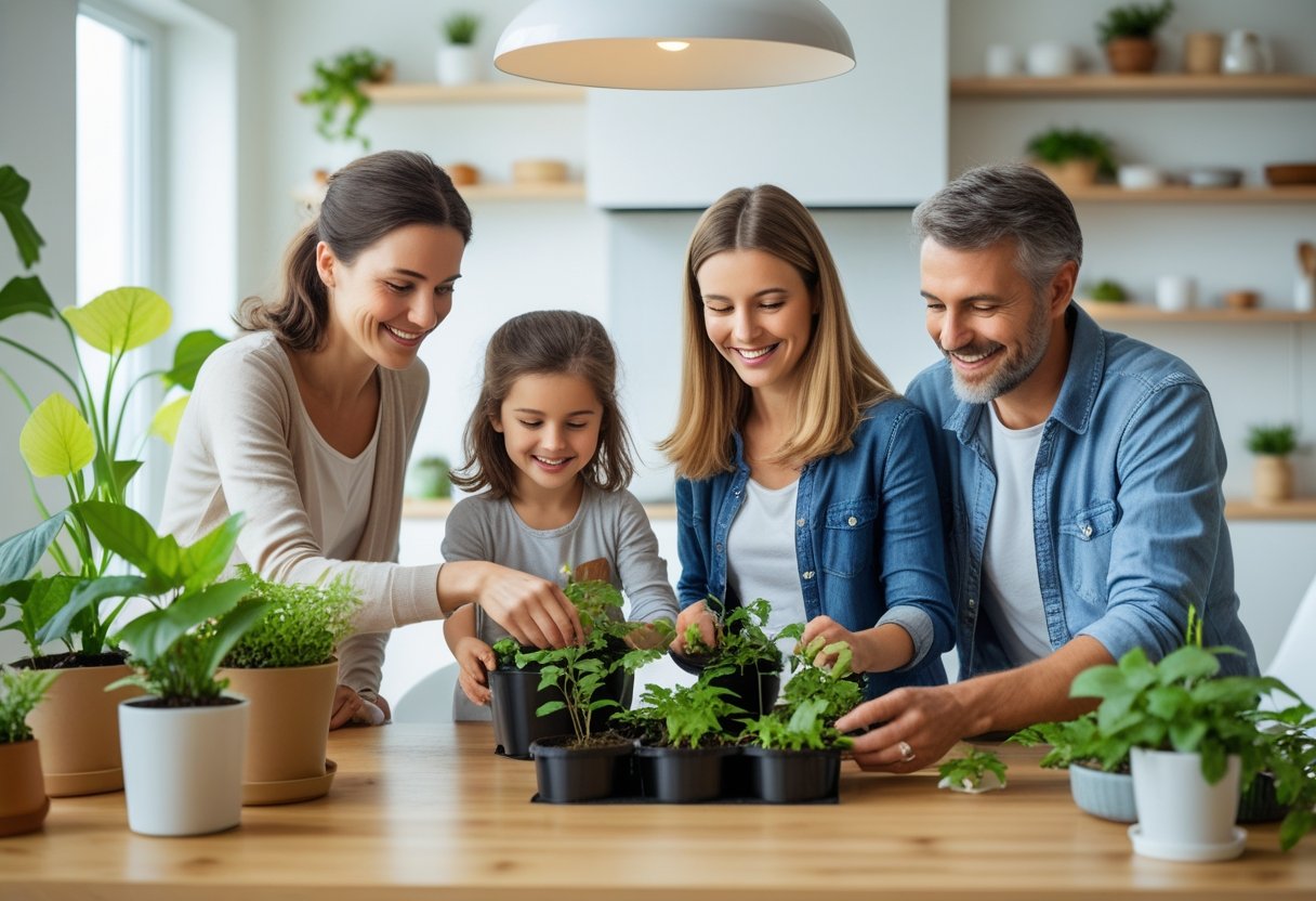 Saadan skaber du et baeredygtigt hjem med familien i fokus